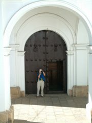04-In front of the Santa Teresa church